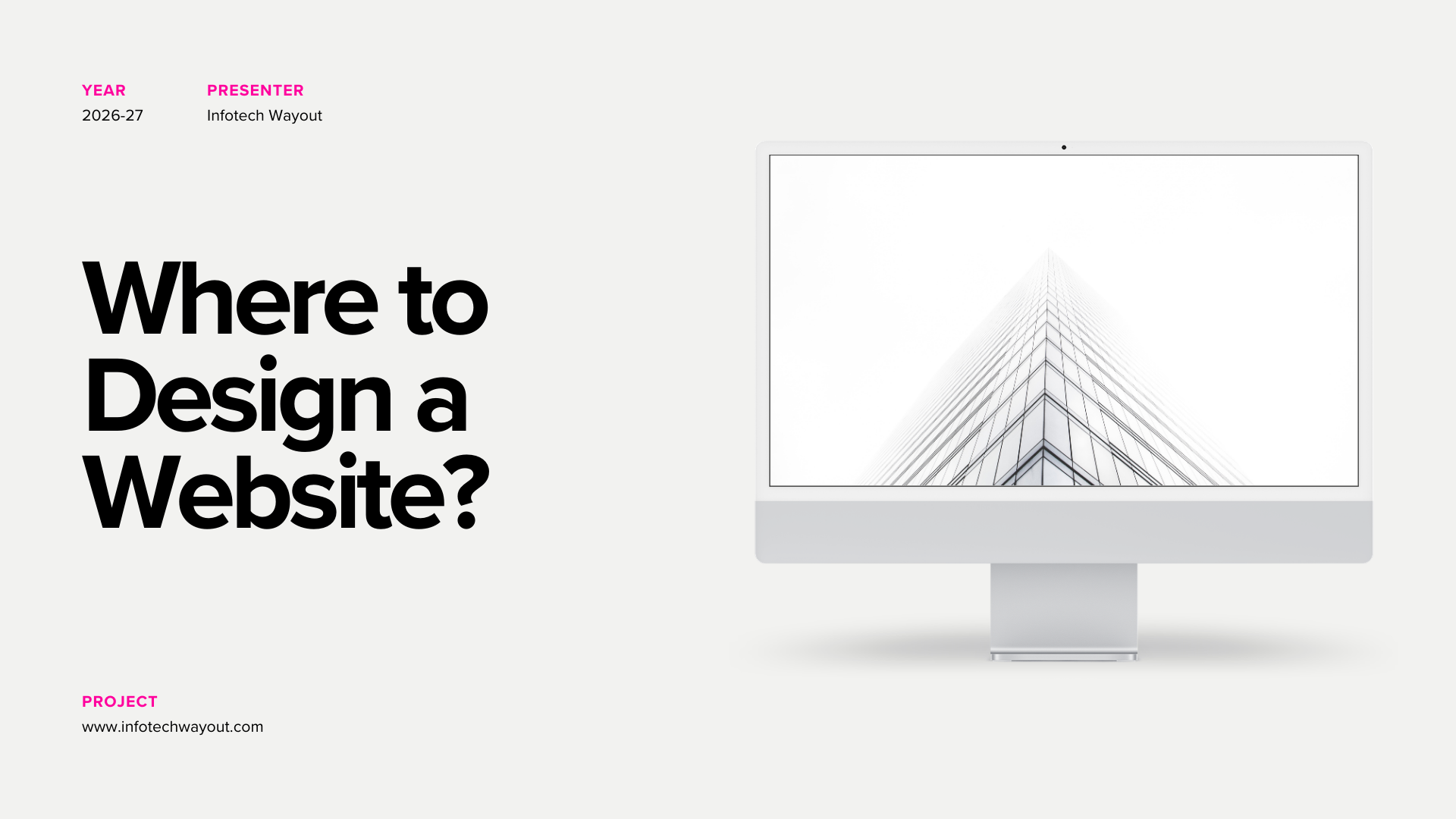 Where to Design a Website? A Complete Guide by Infotech Wayout
