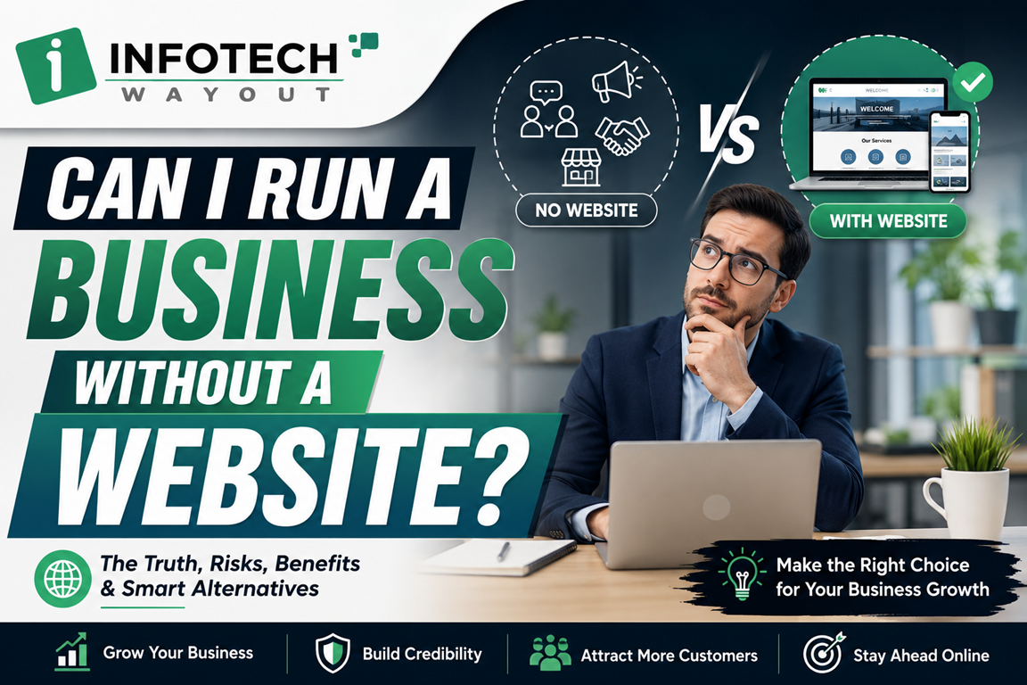 Can I Run a Business Without a Website?